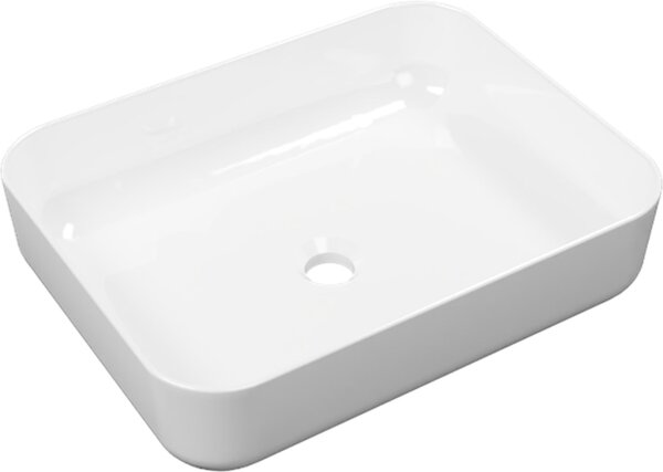 Excellent Cori 2.0 umyvadlo 50x38 cm obdélníkový na pult bílá lesk CEEX.6901.500.WH