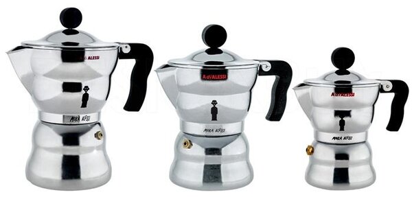Alessi designové konvice Moka Espresso (objem 15 cl)