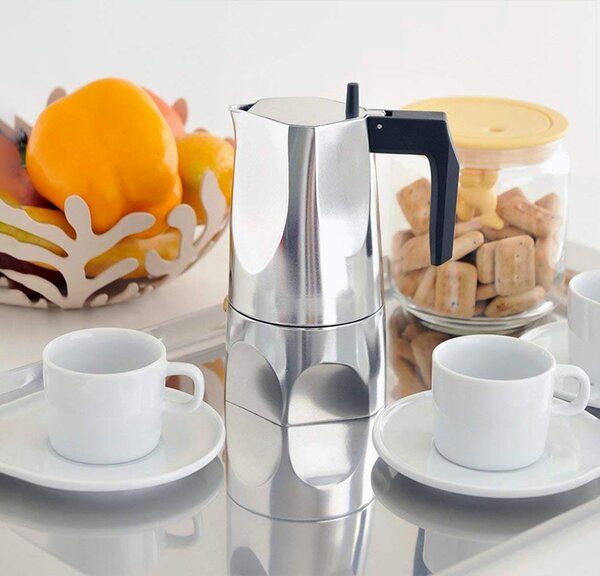 Alessi designové konvice Espresso Ossidiana (objem 30 cl)