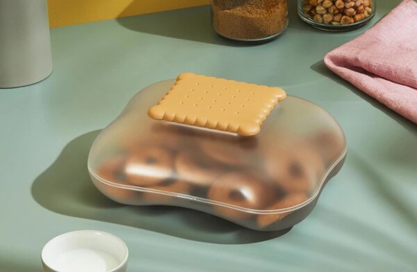 Alessi designové dózy na piškoty Mary Biscuit