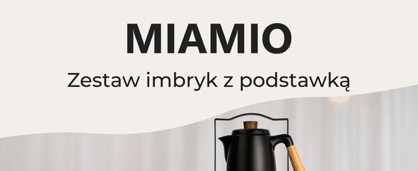 Miamio Keramická konvice na čaj 1000 ml