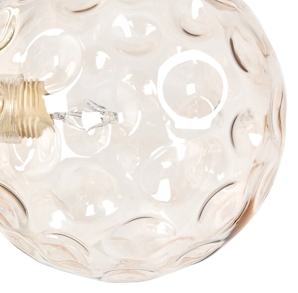 Stojací lampa ANADYR Sklo Béžová
