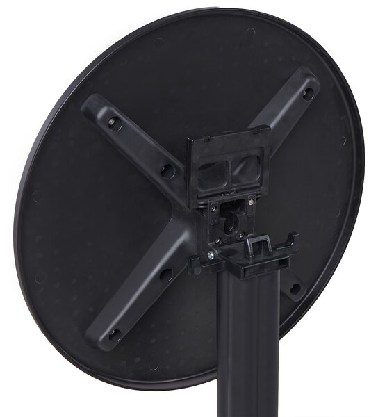 Zahradní barový stůl LEGRENA 60 cm 60 cm Černá