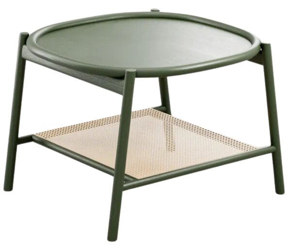 -25 % Dny MOMENTI– Paged Dřevěný konferenční stolek Drum S 68 x 67 cm