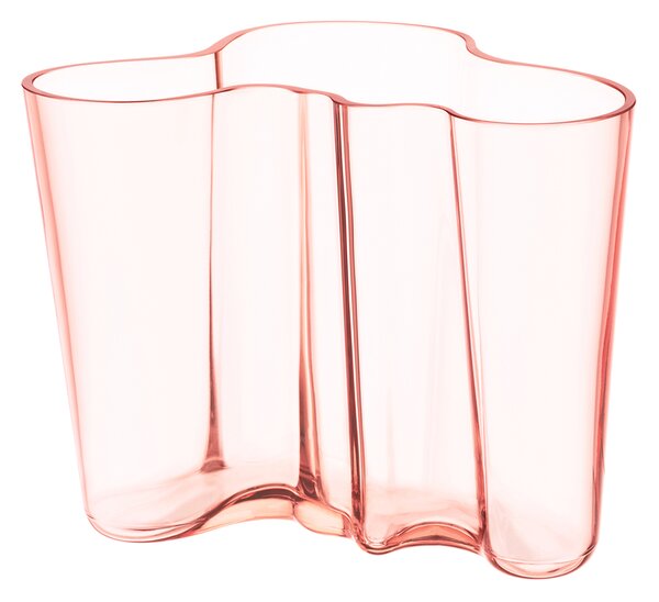 Váza Alvar Aalto Iittala 160 mm lososově růžová