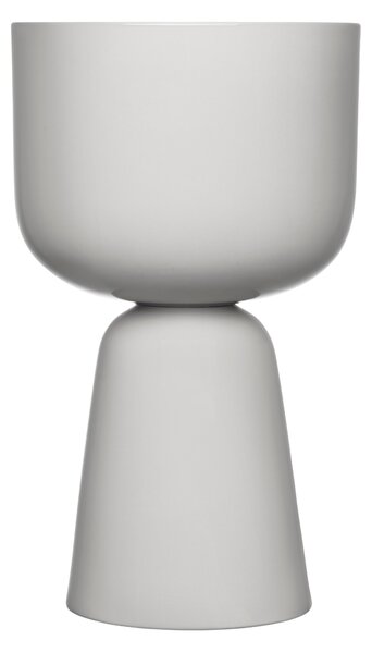 Květináč Nappula iittala vysoký světle šedý
