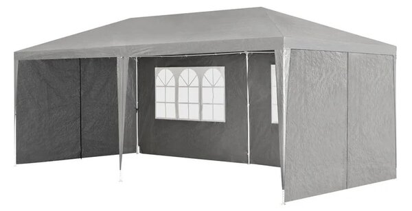 Juskys Párty stan 3x6 m - tmavě šedá