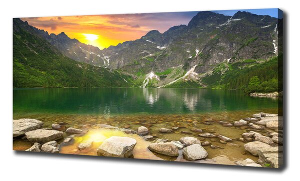 Foto obraz na plátně Mořské oko Tatry oc-123444571