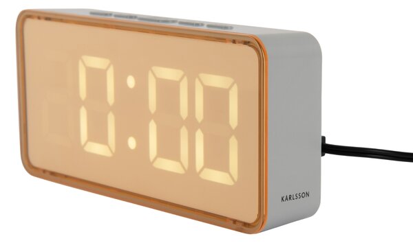 Present time Budík s LED displejem Audaz