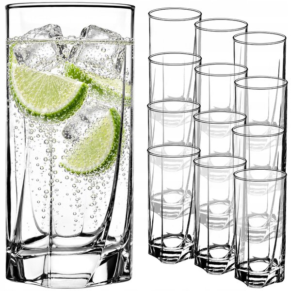 Sklenice na nápoje Kadax 380 ml 12 ks