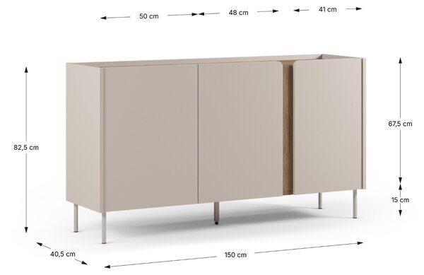 Marckeric Komoda Lucile 150 x 40,5 cm