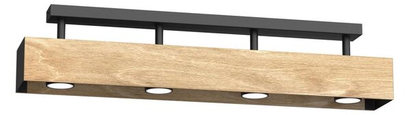 Přisazený lustr MAISON 4xGU10/8W/230V dub