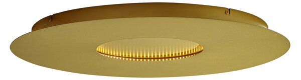 Moderní stropní svítidlo zlaté 60 cm vč. LED s 3-stupňovým stmíváním - Morning