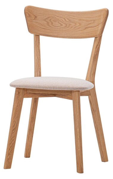 Dubový jídelní set Urbano-Diana béžová látka