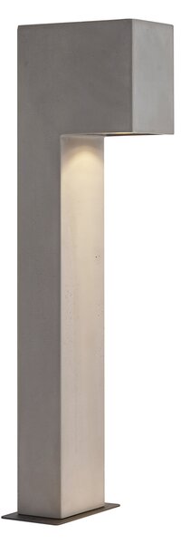 Moderní venkovní sloupek šedý 65 cm IP44 - Pompei