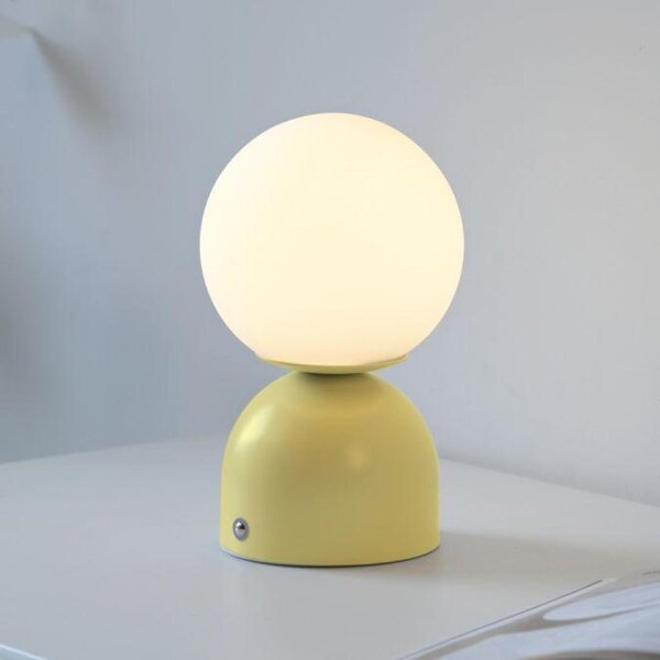 PAUL NEUHAUS JUST LIGHT Kolekce Schöner Wohnen LED bateriové stolní svítidlo RUDI, inspirováno květy, USB 3000-6000K