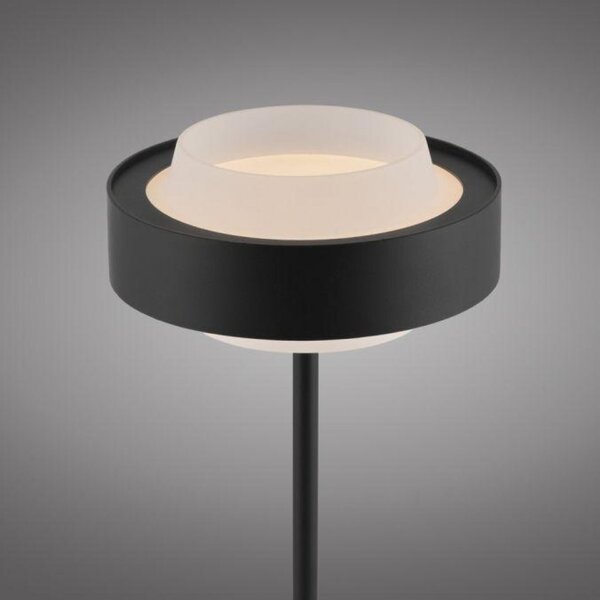 PAUL NEUHAUS JUST LIGHT Kolekce Schöner Wohnen LED stolní lampa Elmo černá dotykový stmívač 3000K