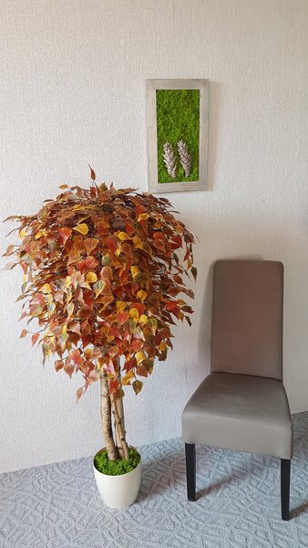Umělý strom- Bříza podzimní 120 cm