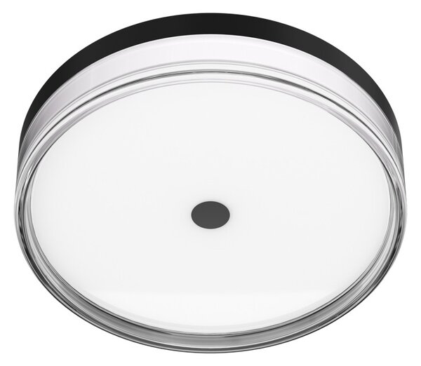 Italux PLF-64536-S-BK LED přisazené stropní svítidlo Molino | 24W LED | 2640lm | 2000K