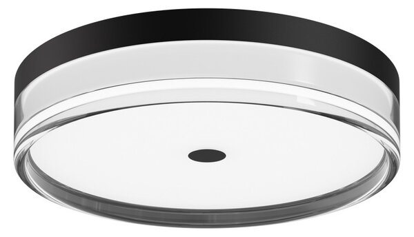 Italux PLF-64536-S-BK LED přisazené stropní svítidlo Molino | 24W LED | 2640lm | 2000K