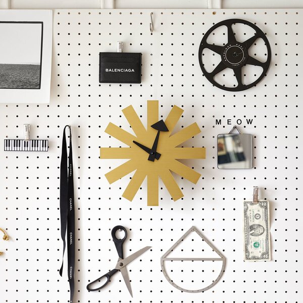 Vitra designové nástěnné hodiny Asterisk Clock