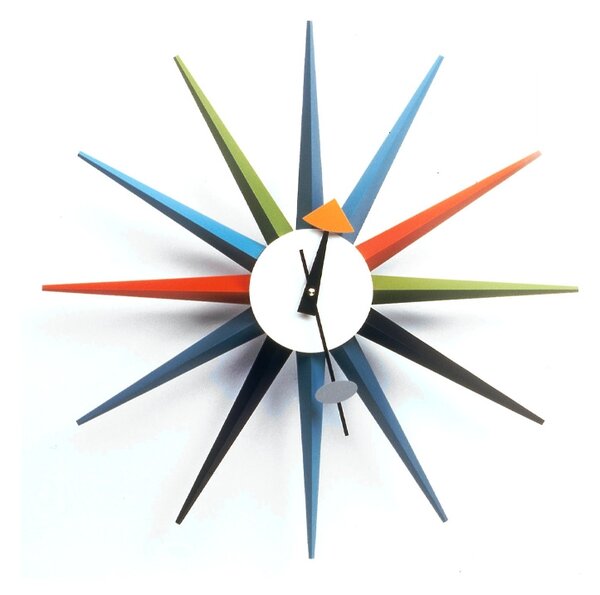 Vitra designové nástěnné hodiny Sunburst Clock