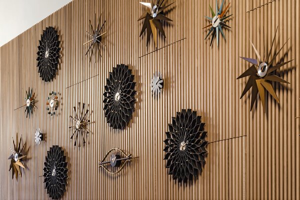 Vitra designové nástěnné hodiny Asterisk Clock