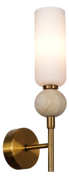 Italux WL-95331-1-BRSS nástěnné svítidlo Santos G9