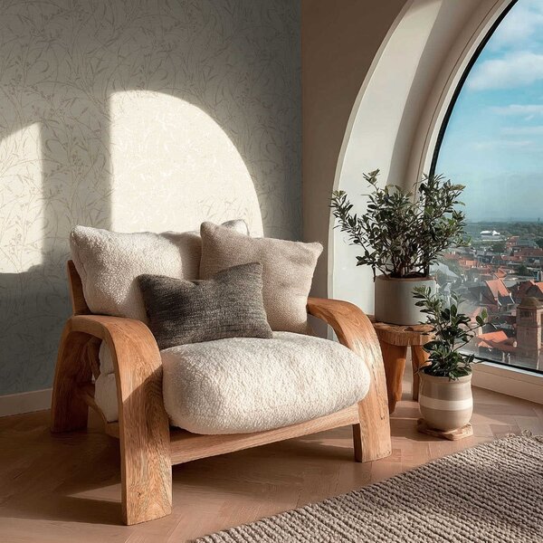 A.S. Création | Vliesová tapeta na zeď Vibes & Styles 79004-2 | 0,53 x 10,05 m | krémová, šedá