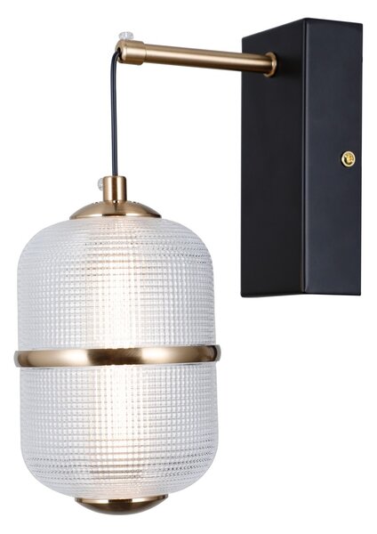 Italux WL-34375-1-BK LED nástěnné svítidlo Alani | 6W LED | 588lm | 3000K