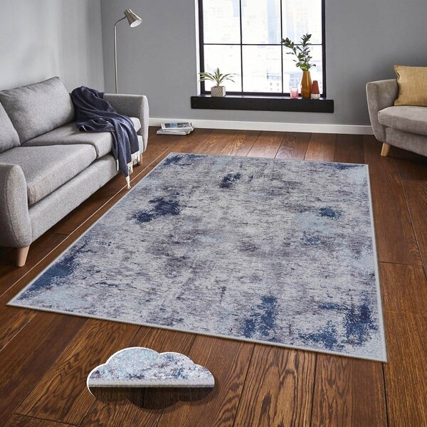 Conceptum Hypnose Koberec Moss 120x180 cm šedý/modrý