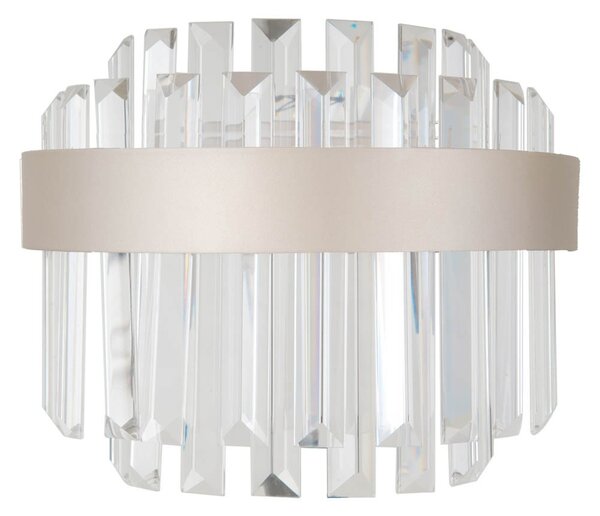 Italux WL-34386-1-CH-CL LED nástěnné svítidlo Horna | 8W LED | 624lm | 3000K