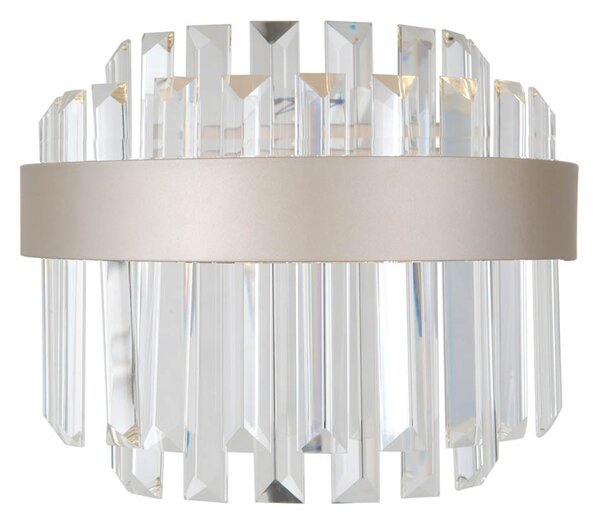 Italux WL-34386-1-CH-CL LED nástěnné svítidlo Horna | 8W LED | 624lm | 3000K