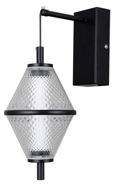 Italux WL-34395-1-BK LED nástěnné svítidlo Fuente | 5W LED | 422lm | 3000K