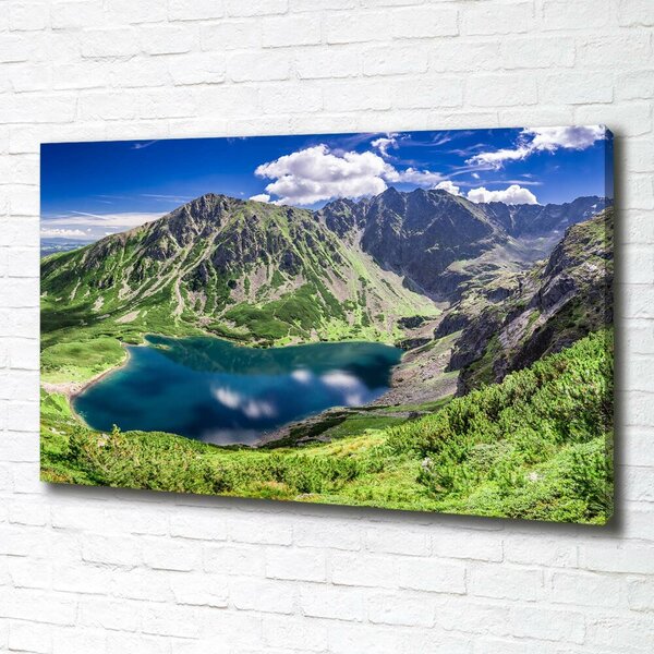 Foto obraz na plátně Černé jezero Tatry oc-127510314