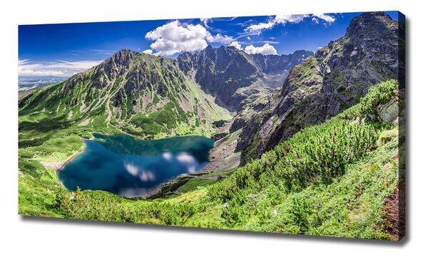 Foto obraz na plátně Černé jezero Tatry oc-127510314