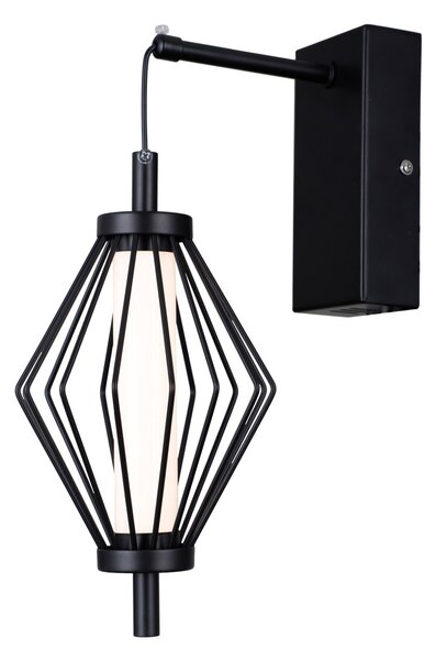 Italux WL-34403-1-BK LED nástěnné svítidlo Sevil | 5W LED | 303lm | 3000K