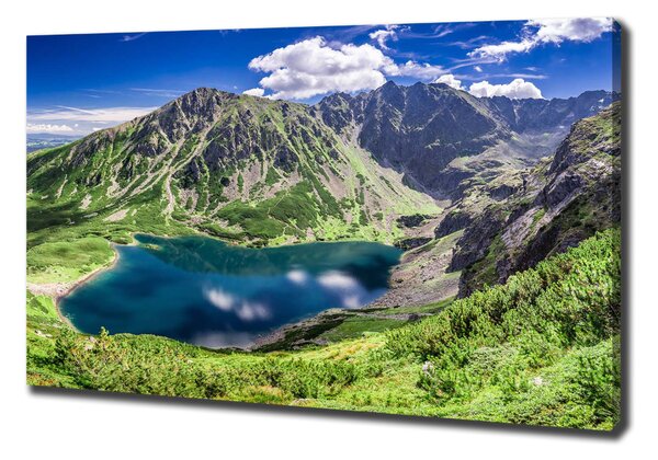 Foto obraz na plátně Černé jezero Tatry oc-127510314