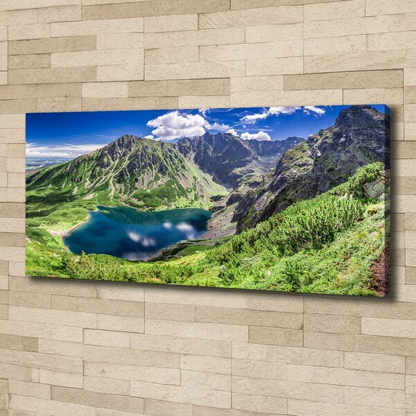 Foto obraz na plátně Černé jezero Tatry oc-127510314