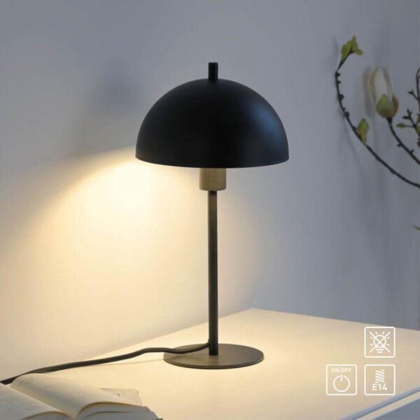 PAUL NEUHAUS JUST LIGHT Kolekce Schöner Wohnen stolní lampa ALI, černá, 1,5 m dlouhý kabel