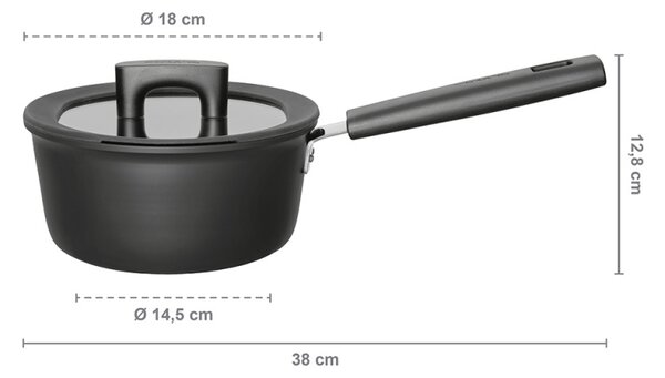 Fiskars Rendlík Hard Face 1,8l s pokličkou