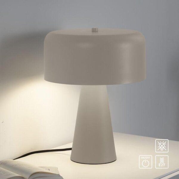 PAUL NEUHAUS JUST LIGHT Kolekce Schöner Wohnen stolní lampa PENTO, písková barva, 1,5 m dlouhý kabel