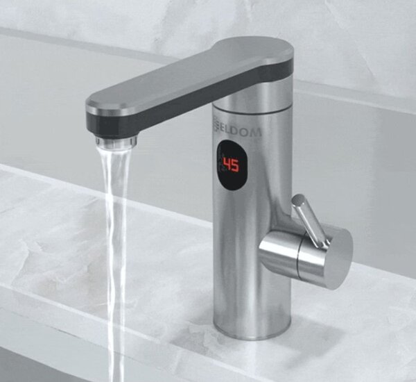Elíz E32 Přímoohřevná vodovodní baterie, chrom