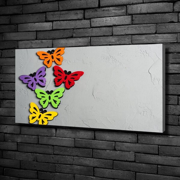 Foto obraz canvas Barevní motýli oc-128188702