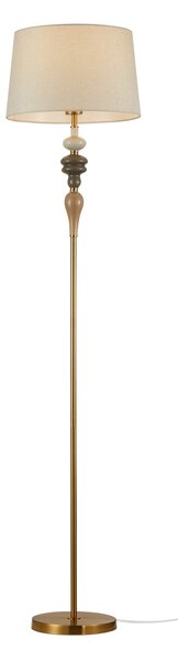 Italux FL-84678A-AB stojací lampa Moren | 60W E27