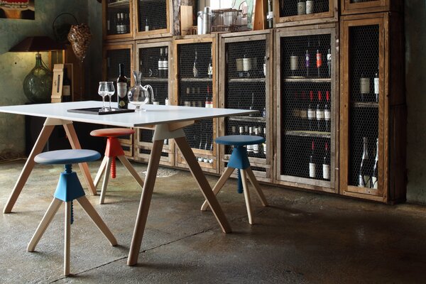 Magis designové barové židle The Wild Bunch Jerry