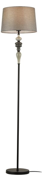 Italux FL-22374A-BK stojací lampa Nerom | 60W E27