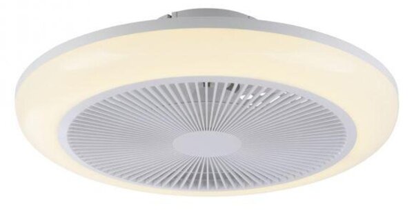 PAUL NEUHAUS JUST LIGHT LED stropní svítidlo s ventilátorem BRANDA bílé RGB CCT RGB/3000-6500K