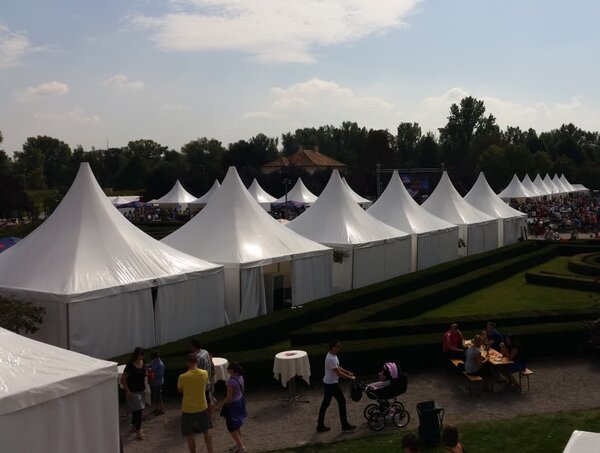 TENTino Pagoda 5x5 m Varianta: BAZAROVÁ