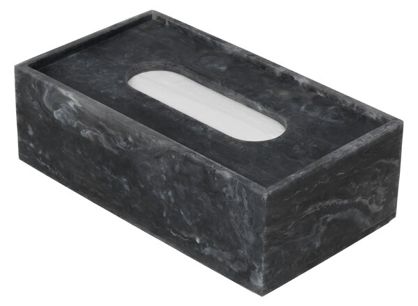 FERM LIVING Krabička na kapesníky Mist, Charcoal